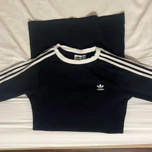 Adidas knee length 3/4 sleeve dress ladies medium